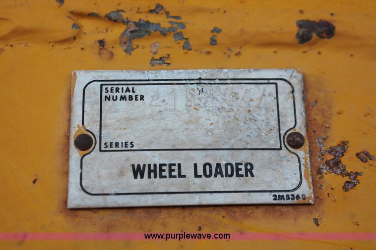 image for item AK9650 1974 Caterpillar 930 wheel loader