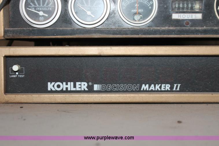 image for item AK9651 Kohler Fast Response generator set