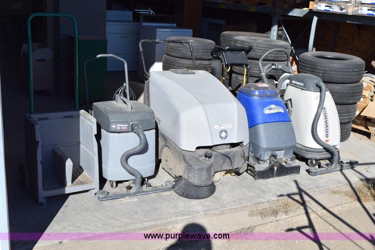 image for item AY9108 Assorted floor cleaning machines