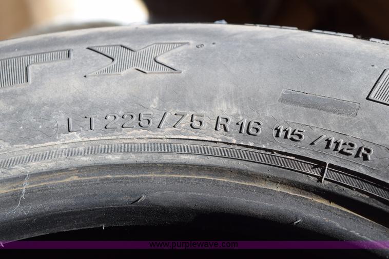 image for item AY9112 (26) assorted tires