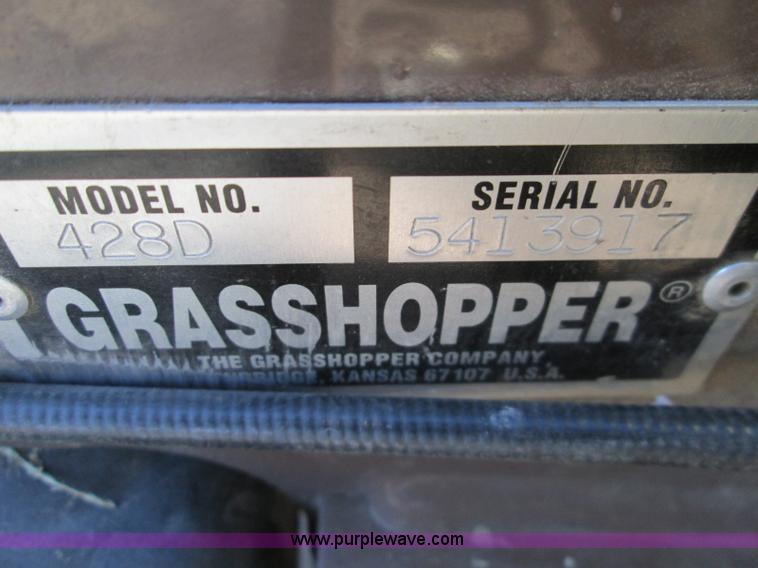 image for item AY9172 Grasshopper 428D lawn mower