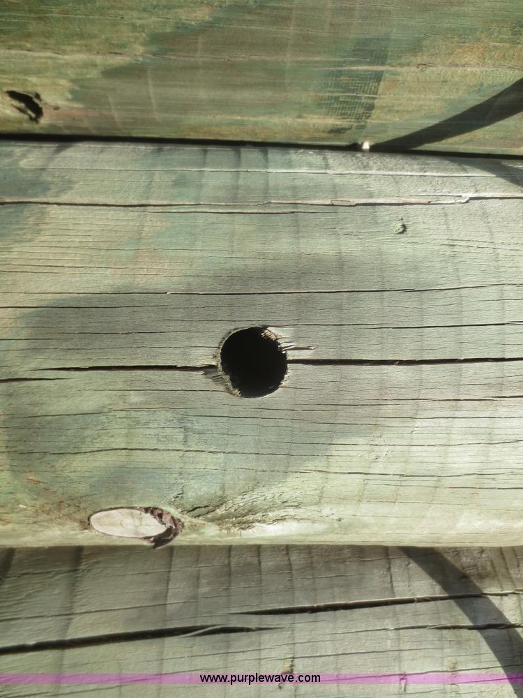 image for item AZ9128 (60) wooden guard rail posts