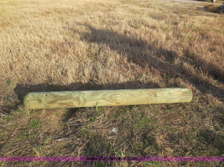image for item AZ9128 (60) wooden guard rail posts