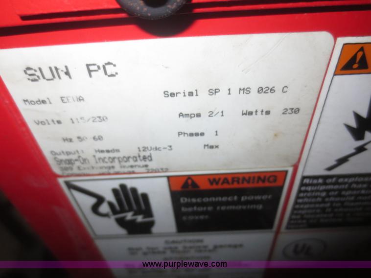 image for item BA9429 Sun PC EEWA wheel alignment machine