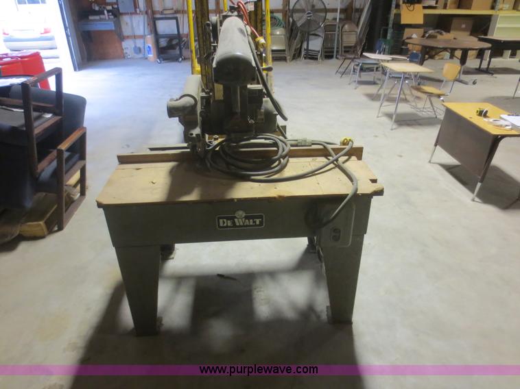 image for item BA9431 DeWalt radial arm saw