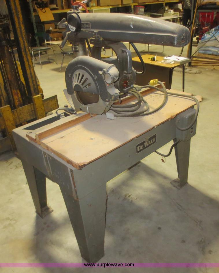 image for item BA9431 DeWalt radial arm saw