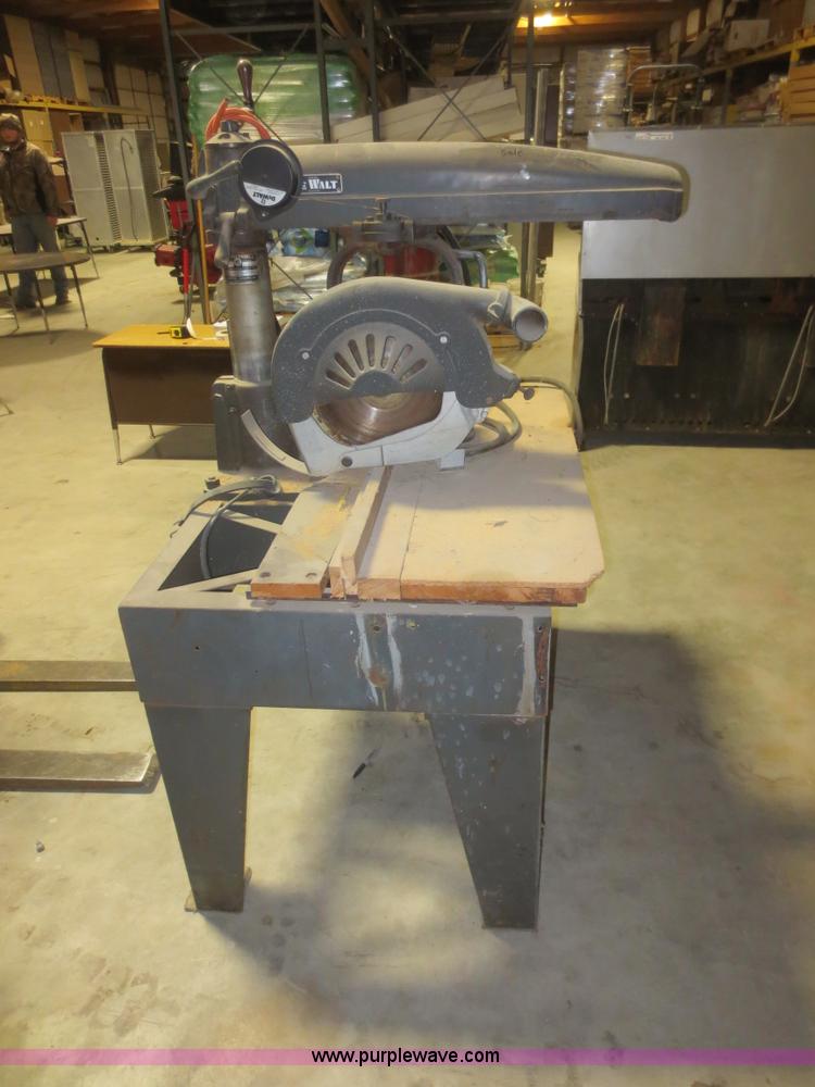 image for item BA9431 DeWalt radial arm saw