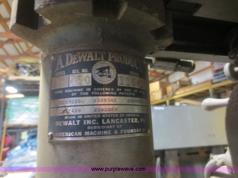 image for item BA9431 DeWalt radial arm saw