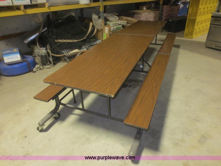 image for item BA9432 (5) folding lunch room tables