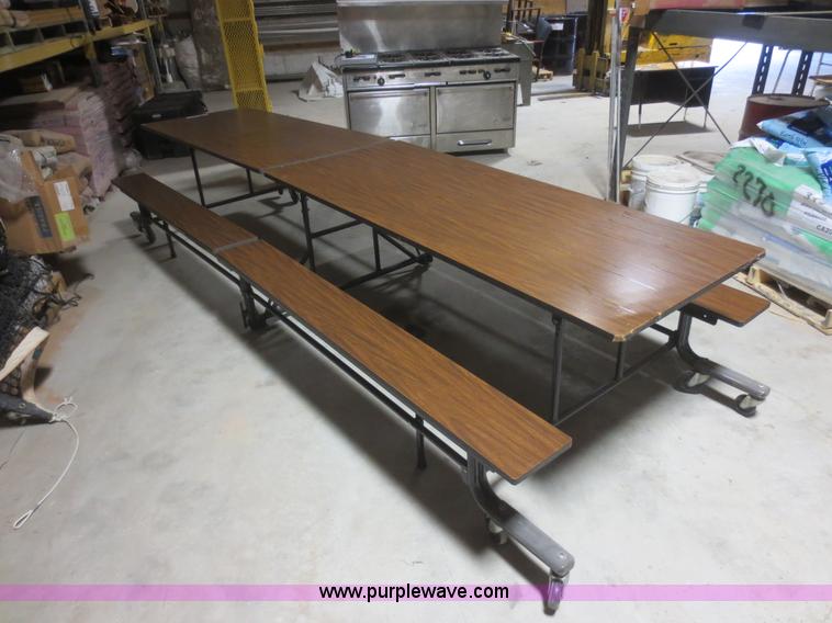 image for item BA9432 (5) folding lunch room tables