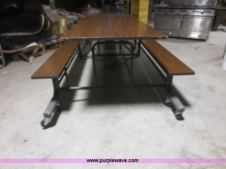 image for item BA9432 (5) folding lunch room tables