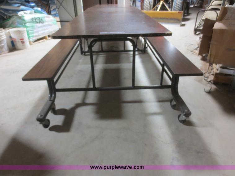 image for item BA9432 (5) folding lunch room tables