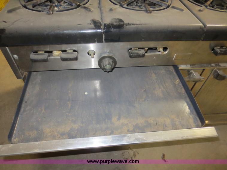 image for item BA9433 Garland ten burner top natural gas stove