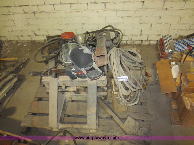 image for item BA9443 Truck mounted snow plow brackets