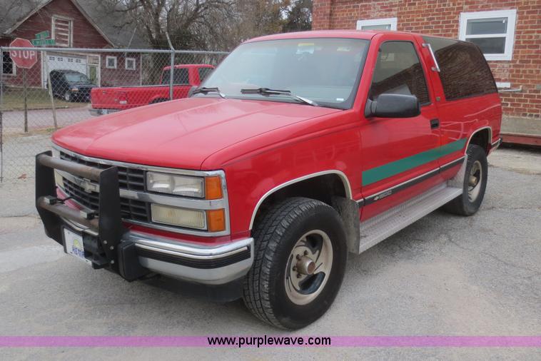 image for item D2217 1992 Chevrolet K1500 Blazer SUV