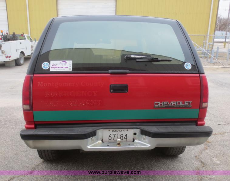 image for item D2217 1992 Chevrolet K1500 Blazer SUV