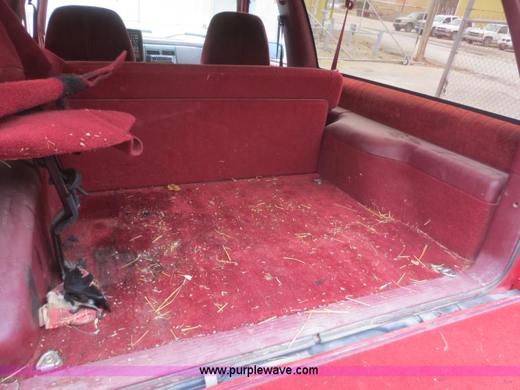 image for item D2217 1992 Chevrolet K1500 Blazer SUV