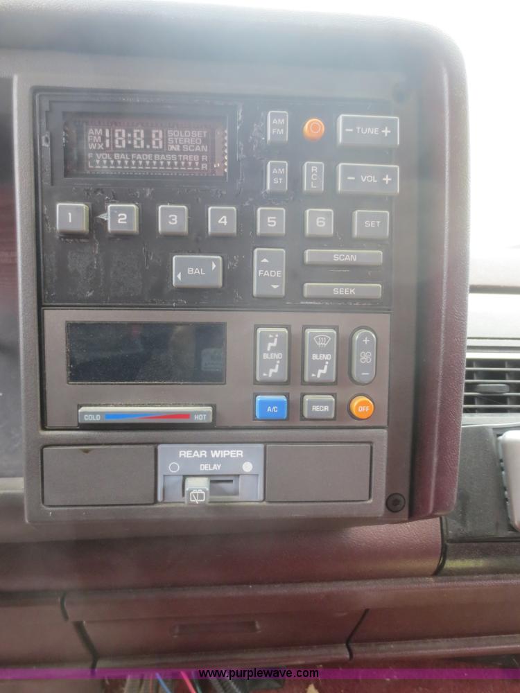 image for item D2217 1992 Chevrolet K1500 Blazer SUV