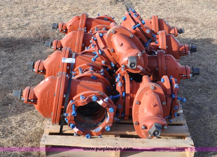 image for item F2163 (9) Mueller 2360 fire main gate valves