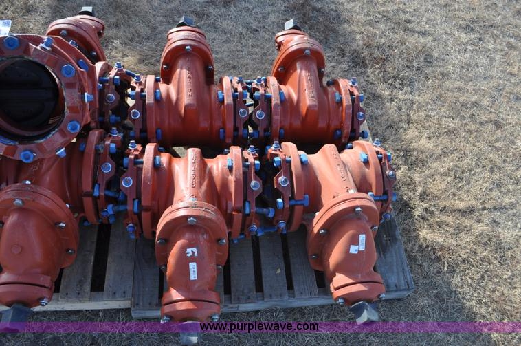 image for item F2163 (9) Mueller 2360 fire main gate valves