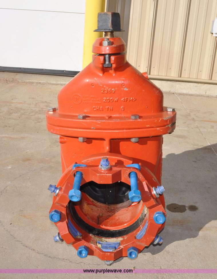 image for item F2163 (9) Mueller 2360 fire main gate valves