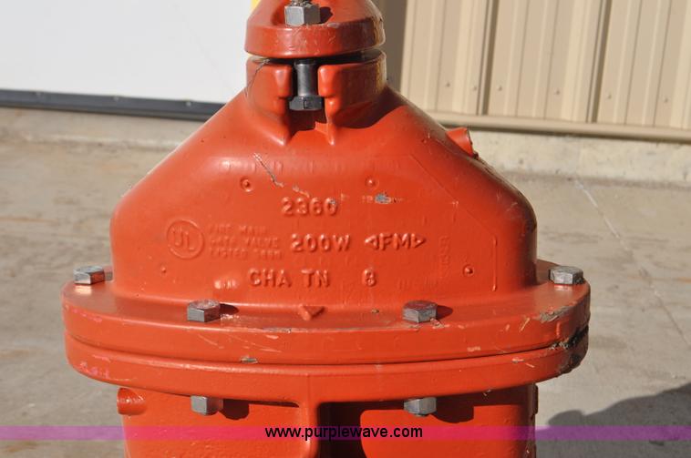 image for item F2163 (9) Mueller 2360 fire main gate valves