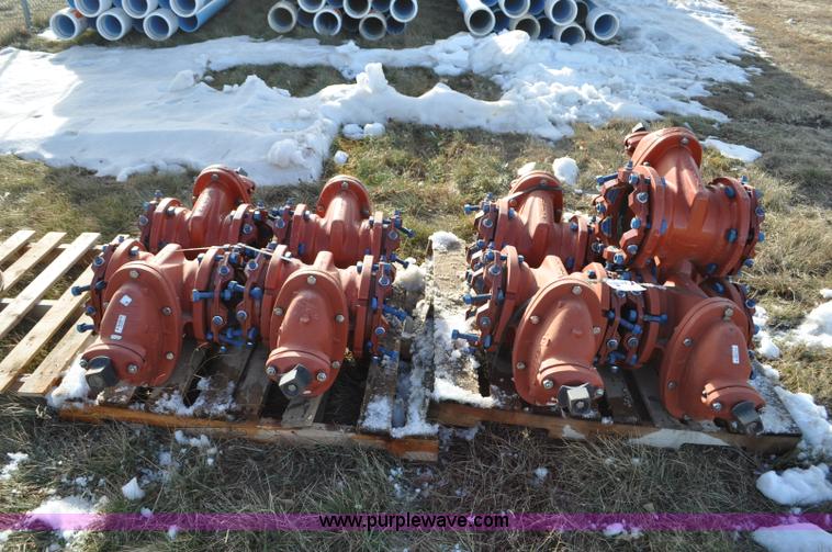 image for item F2164 (9) Mueller 2360 fire main gate valves