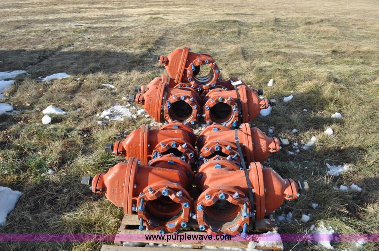 image for item F2164 (9) Mueller 2360 fire main gate valves