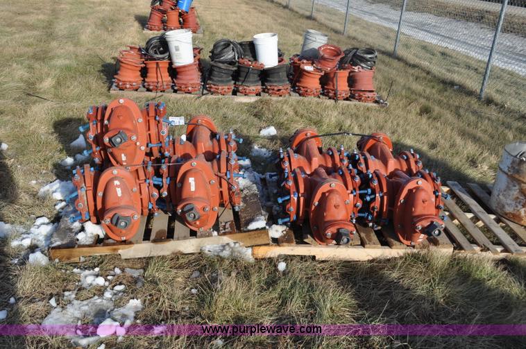 image for item F2164 (9) Mueller 2360 fire main gate valves