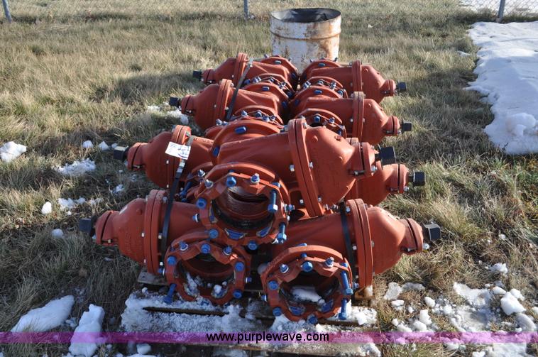 image for item F2164 (9) Mueller 2360 fire main gate valves