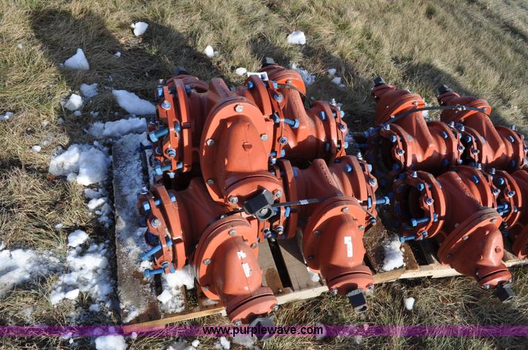image for item F2164 (9) Mueller 2360 fire main gate valves