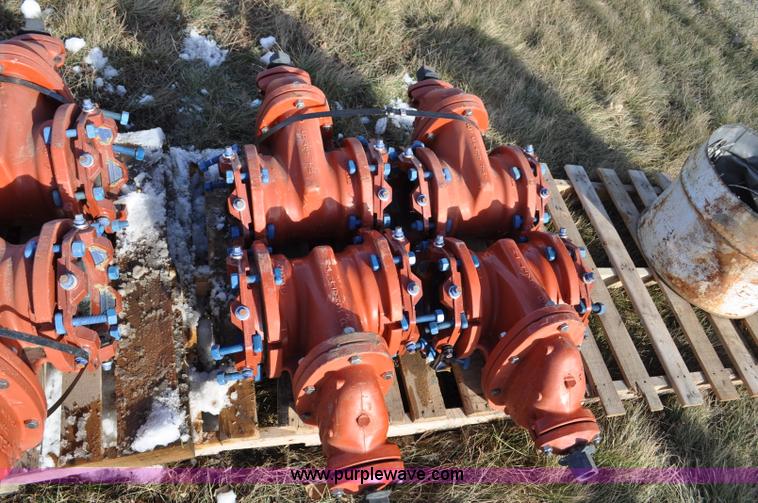 image for item F2164 (9) Mueller 2360 fire main gate valves