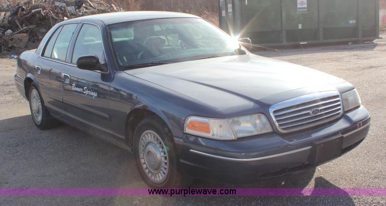 image for item I2498 1998 Ford Crown Victoria Police Interceptor