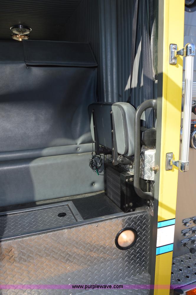 image for item I2940 1998 E-one 105' platform fire truck