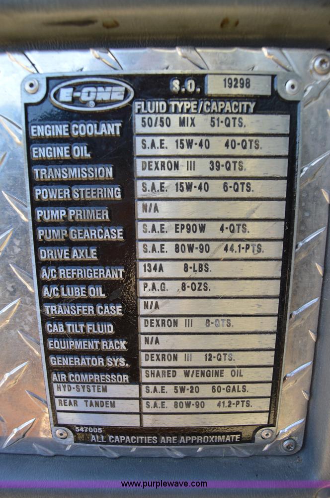 image for item I2940 1998 E-one 105' platform fire truck