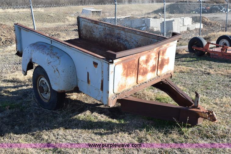 image for item I8581 Pickup bed trailer