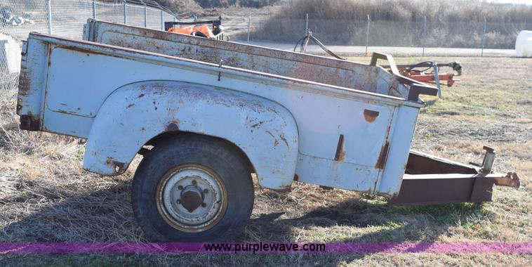 image for item I8581 Pickup bed trailer