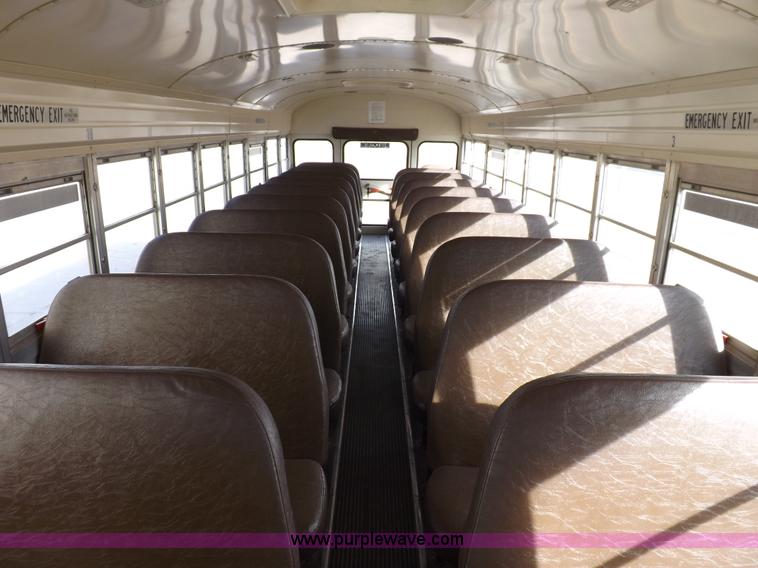 image for item K3017 1996 Chevrolet B7 Blue Bird school bus