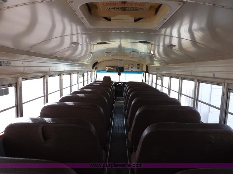 image for item K3017 1996 Chevrolet B7 Blue Bird school bus