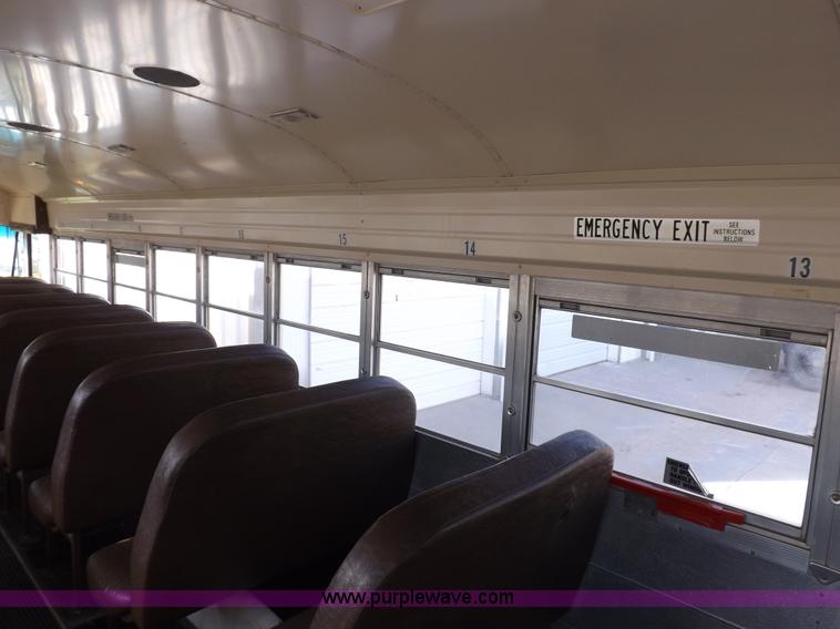 image for item K3017 1996 Chevrolet B7 Blue Bird school bus