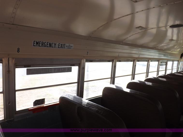 image for item K3017 1996 Chevrolet B7 Blue Bird school bus