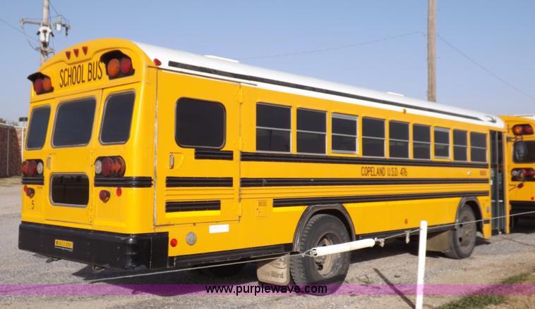 image for item K3018 2004 Blue Bird school bus