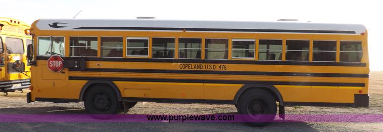 image for item K3018 2004 Blue Bird school bus