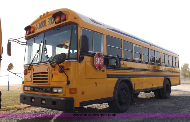 image for item K3018 2004 Blue Bird school bus