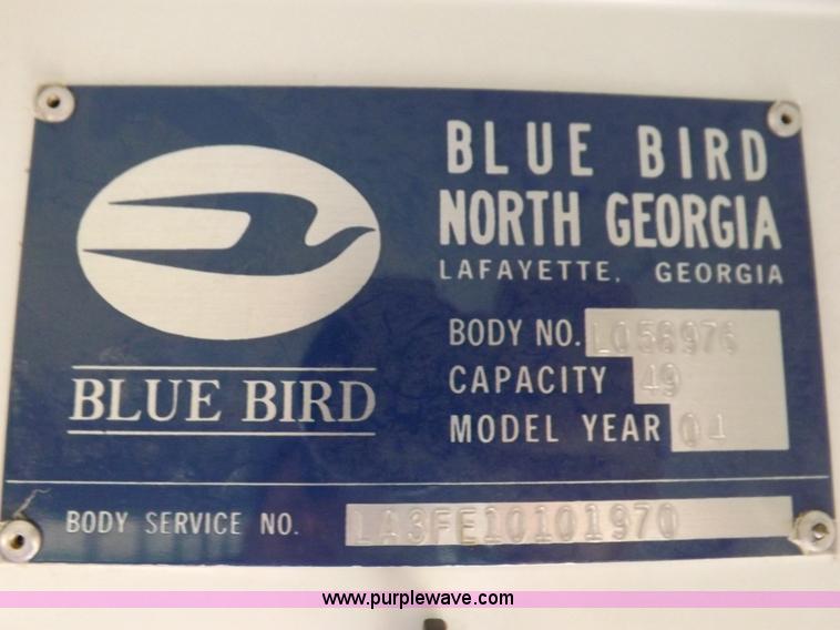 image for item K3018 2004 Blue Bird school bus