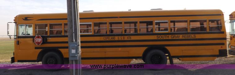image for item K3019 1992 Blue Bird TC2000 school bus
