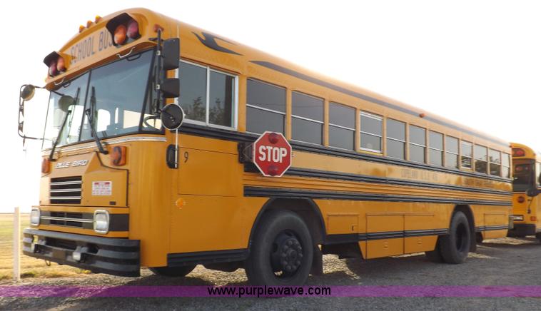 image for item K3019 1992 Blue Bird TC2000 school bus