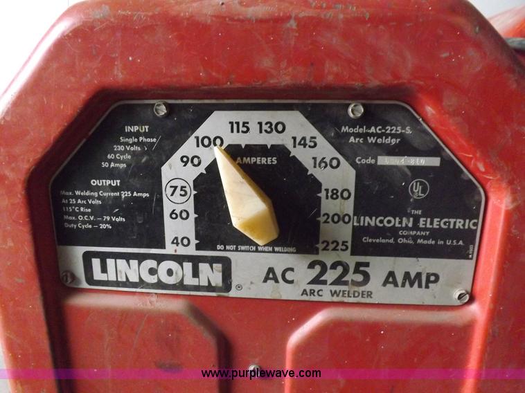 image for item K3021 (4) Lincoln welding machines