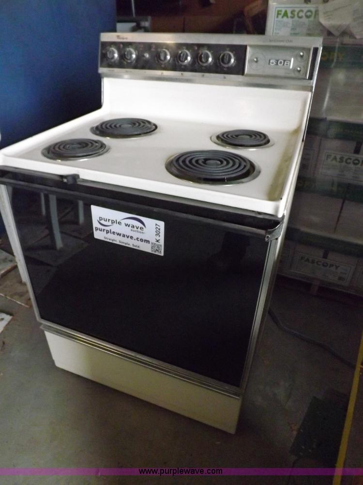 image for item K3027 Whirlpool self-cleaning oven