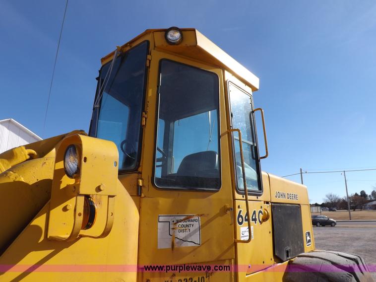 image for item K3035 1981 John Deere 644C wheel loader